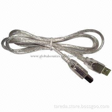 USB AM/BM Cable, USB Printer Date Cable, Various Colors are Available